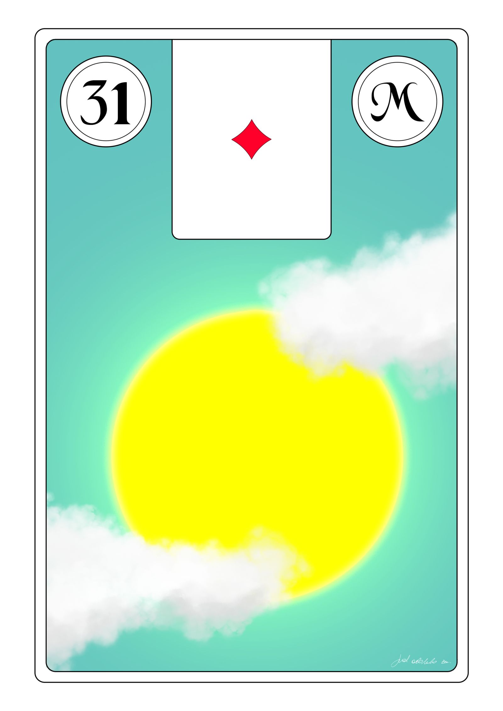 Lenormand Monatskarte Juni 2026