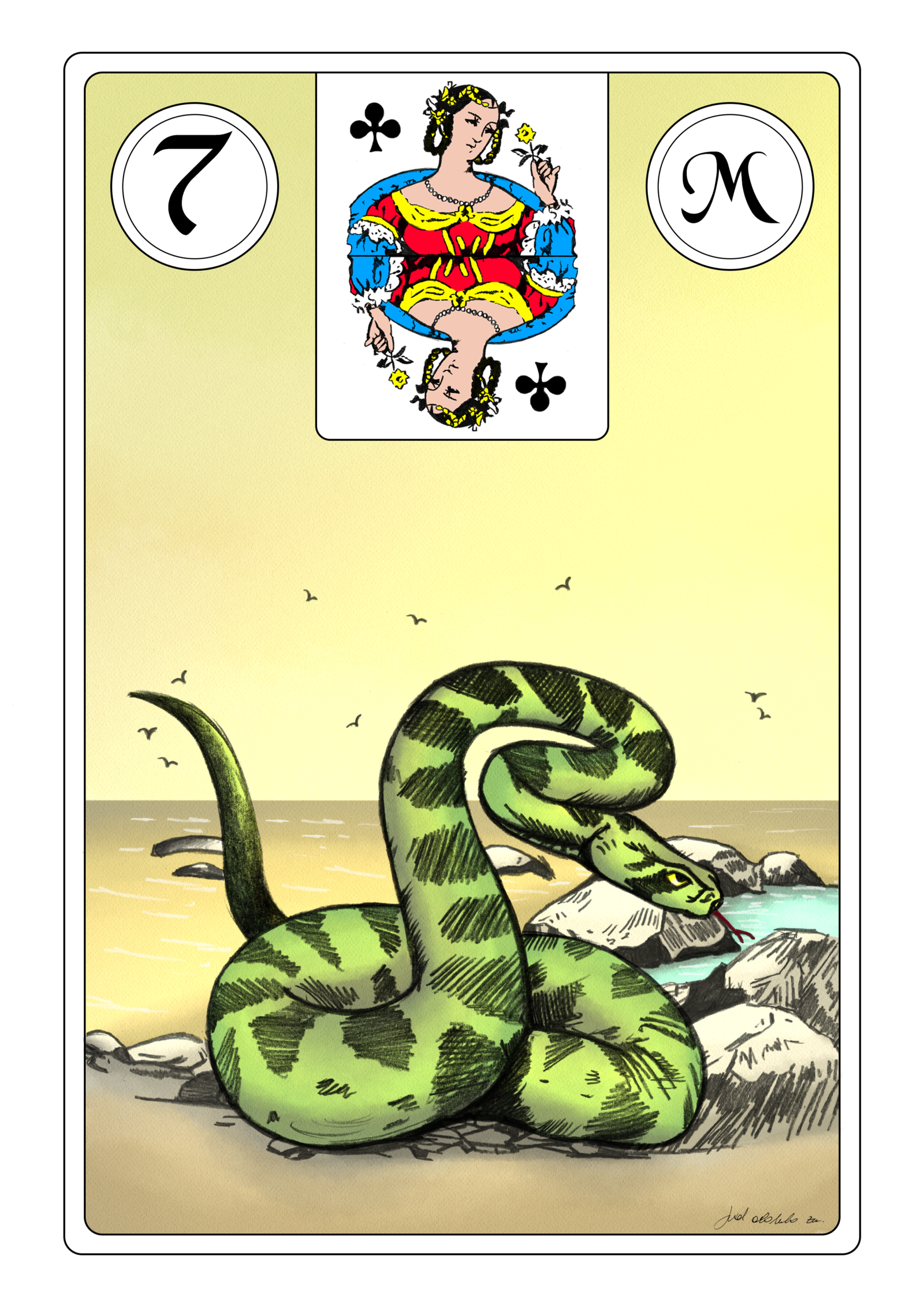 Lenormand Monatskarte Mai 2026